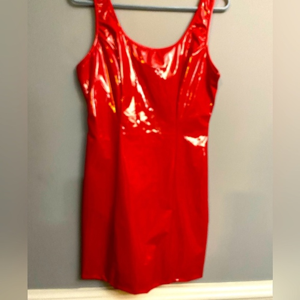 Lipstick red mini dress 💋💋❤️❤️💋NWOT